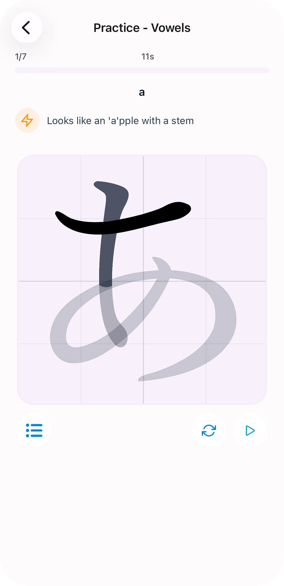 learn to write by hand